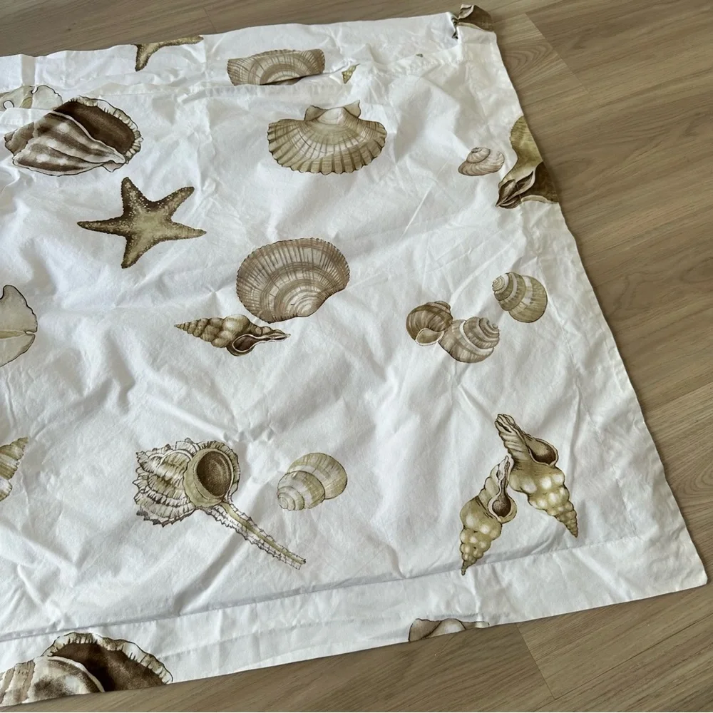 1 Pottery Barn Euro European Sea Shell Sham